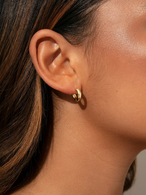 Veloura Golden Halo Hoops